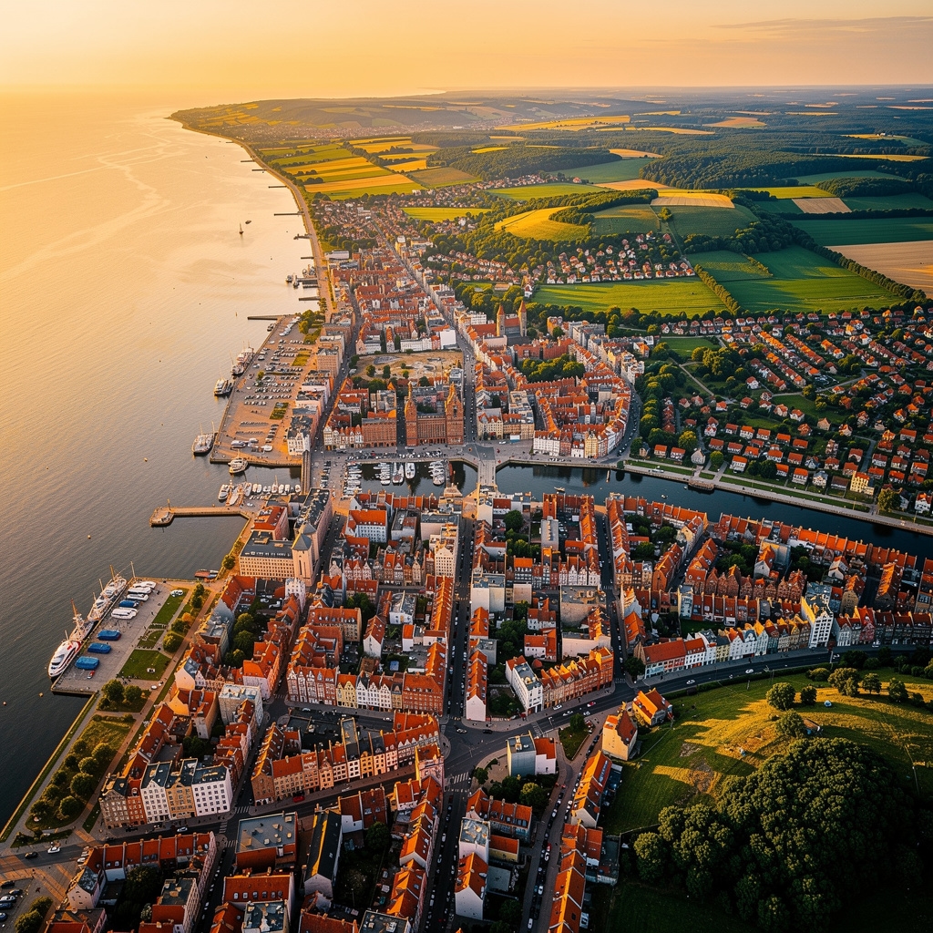 Mapa obszaru działania - Gdańsk i Kaszuby